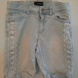 Jordache Child Lace Jean Shorts